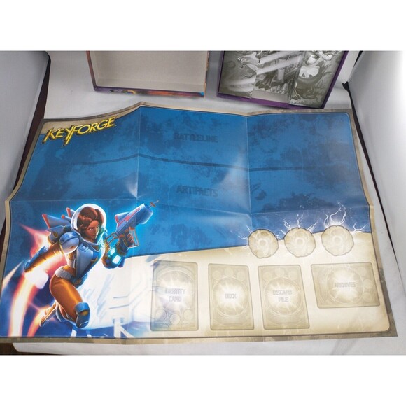 Keyforge Worlds Collide Starter Set Fantasy Flight Games - Picture 5 of 16
